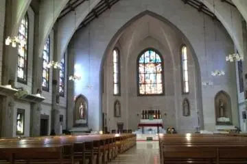 Inside Nunoike Cathedral. (Photo: PPF)