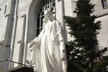 The Mother Mary, Nunoike Cathedral (Photo: PPF)