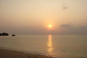 Lovely sunset on Ishigaki Island