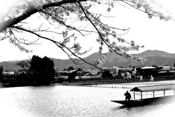 Togetsu Bridge and Riverside Area