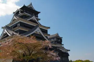 Kumamoto Castle in Spring