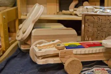 Orange Village Wooden Toy Shop