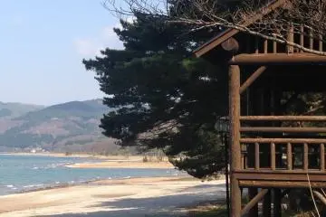 Shirahama Beach at Tazawako