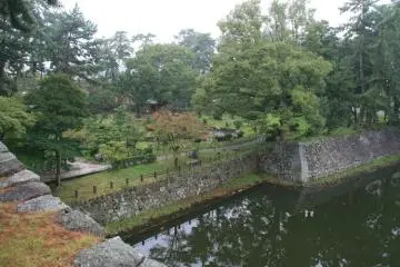 The castle gardens at Tsu. (Photo: PPF)