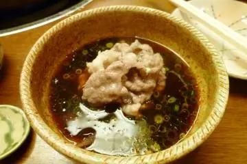 Ponzu sauce dip!