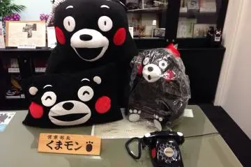 Kumamon's office. (Photo: Misumi Hamamura)