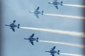 Air Show at Rokkon Festival 2014