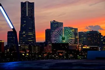 Sunset at Osanbashi Pier, Yokohama