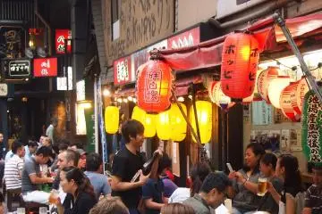 "Yakitori Alley" in Yurakucho