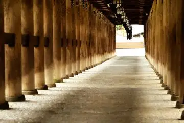 'Nobori-ro Corridors' have 399 steps in total in the upper, middle and bottom parts, which is EXTREMELY tough to climb (Photo: MASAYOSHI HIROSE)