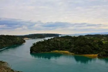 Hwy 248 looking at Kourijima (Photo: Jesica Griffith)