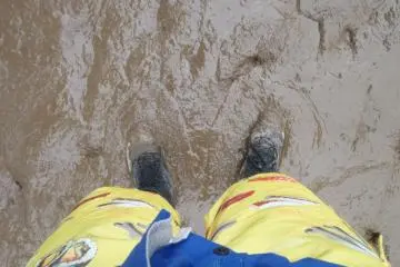 Mud - all part of the experience