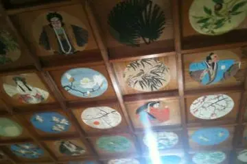 Spectacular ceiling murals at Toganji. (Photo: PPF)