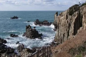 Fukui's Tojinbo Cliffs