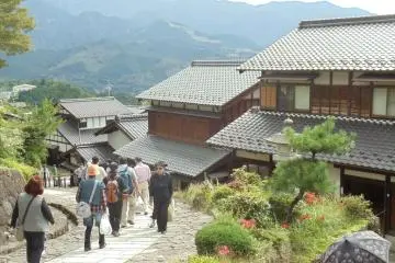 The steep streets of Magome (Photo: Wendy Dart)