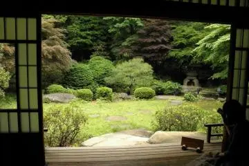 Views to the private Japanese garden (Photo: Sue Ann Kunath)