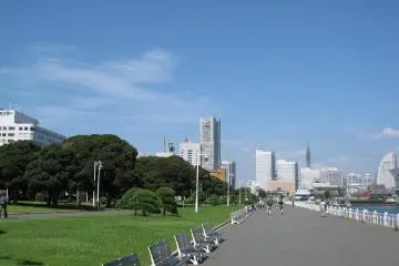 Yamashita Park in Yokohama City