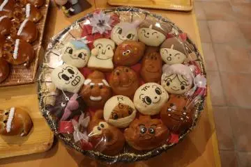 Adorable Food at Anpanman Museum 