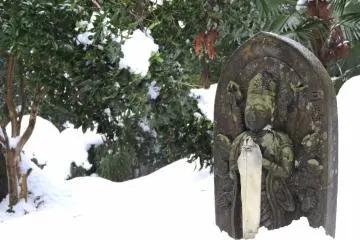 33 Kannon Statues at Snowy Taichoji
