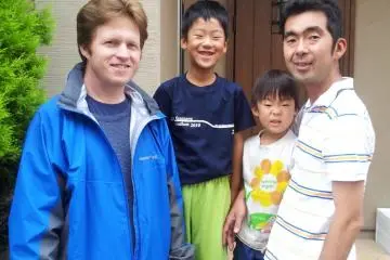 The men of the family (Photo: KWH)