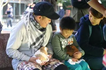 The greatest attraction to this zoo is the fun experiences you can have with the animals. (Photo: 狭山市立智光山公園こども動物園)