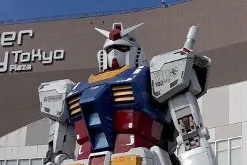Real-Size Gundam in Odaiba