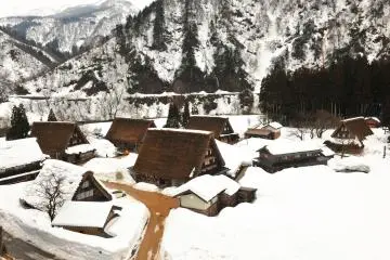 Overview of the whole village