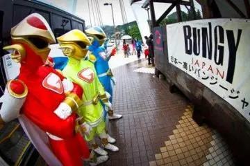 Bungy Jumping in Minakami