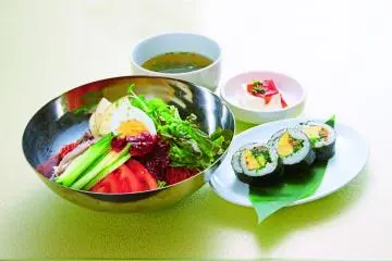 Healthy and delicious food at Kudara Rikyu (Photo: Kudara Rikyu)