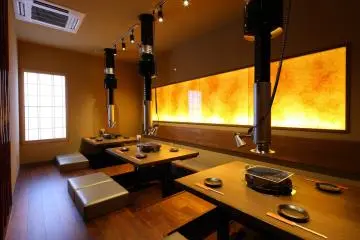 Sunken Kotatsu with a built-in footwarmer. (Photo: Kudara Rikyu)