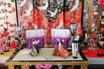 Makabe Hina Doll Festival Displays
