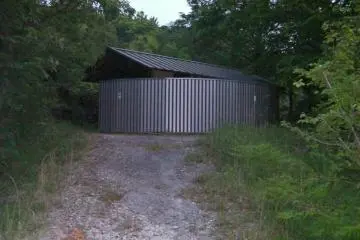 the camping area toilets, art and function (Photo: Kenji Chida)