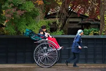 Cycling in Kakunodate