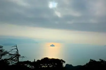 Mt. Misen on a Beautiful Day