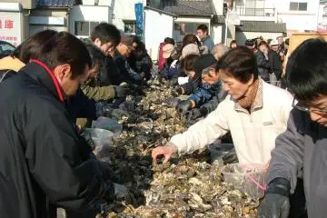 Hinase and Mushiage Oyster Markets