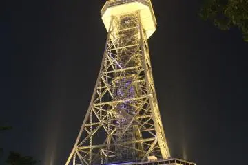 Nagoya TV Tower at Night