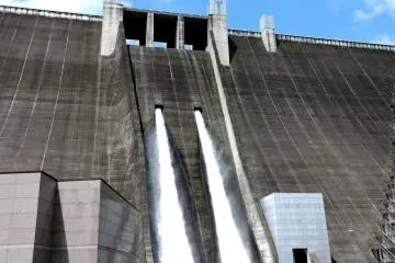 Miyagase Dam in Kanagawa