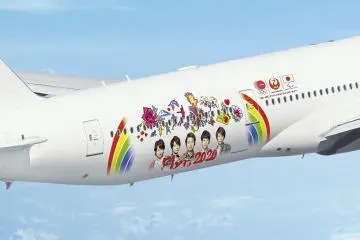 JAL Plane Designed by Arashi's Ohno