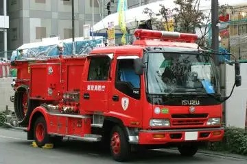 A Japanese fire truck (Photo: <a href="http://commons.wikimedia.org/wiki/File:ISUZU_FORWARD,_Fire-engine_TFD,_Double-cab.jpg" target="_blank" rel="noreferrer noopener nofollow">Wikimedia</a>)