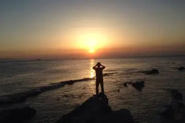 Evening sunset (Photo: Musleh Uddin Ahmed)