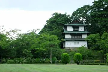 Tatsumi Turret in Hirosaki Castle Park area. (Photo: Endarastya Sarah)