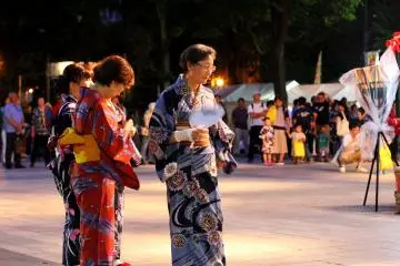 Many older people also take part on this festival (Photo: Endarastya Sarah)