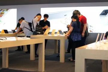 The Apple products (Photo: Endarastya Sarah)