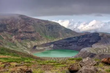 Zao-san's Okama Crater Lake
