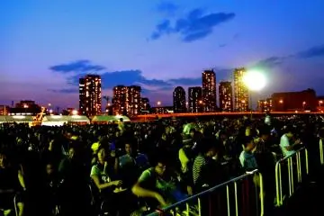 Fireworks Festival in Rinko Park