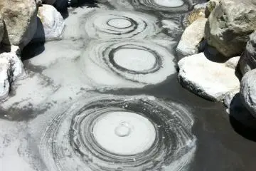Mud bubbles of doom (Photo: Chris Cooper | JT)