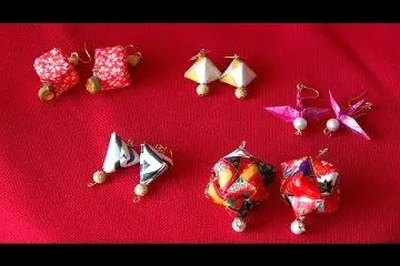 Origami Earrings