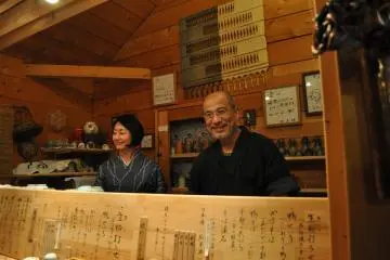 Proprietors and chefs Midori and Rai (Photo: Cliff Bernstein)