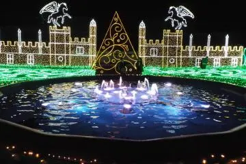 In Sagamiko, the Lights Are On
