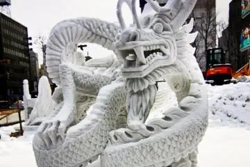 Visiting Sapporo Snow Festival (2012)